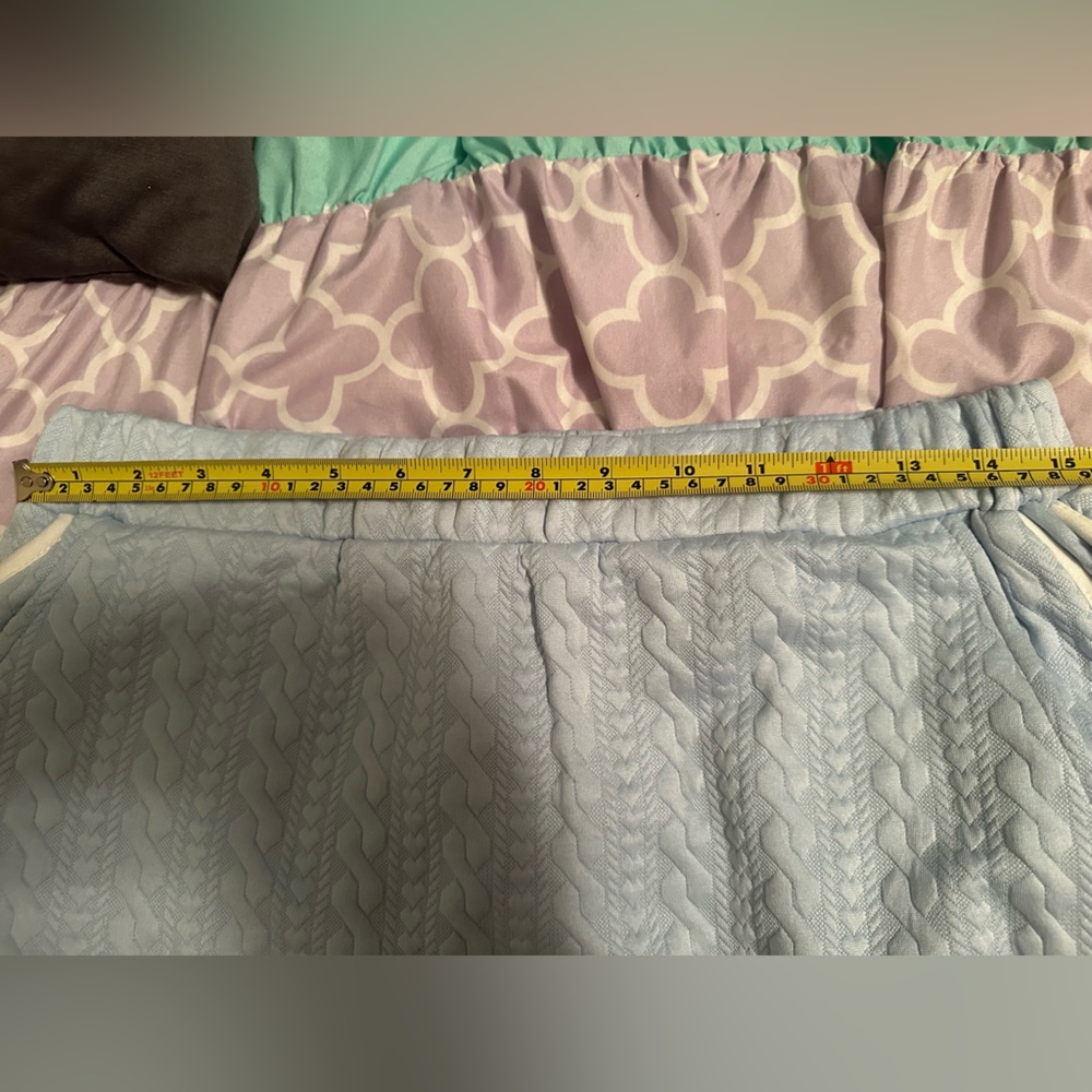 Cozy Light Blue Skirt Set - Picture 7 of 8